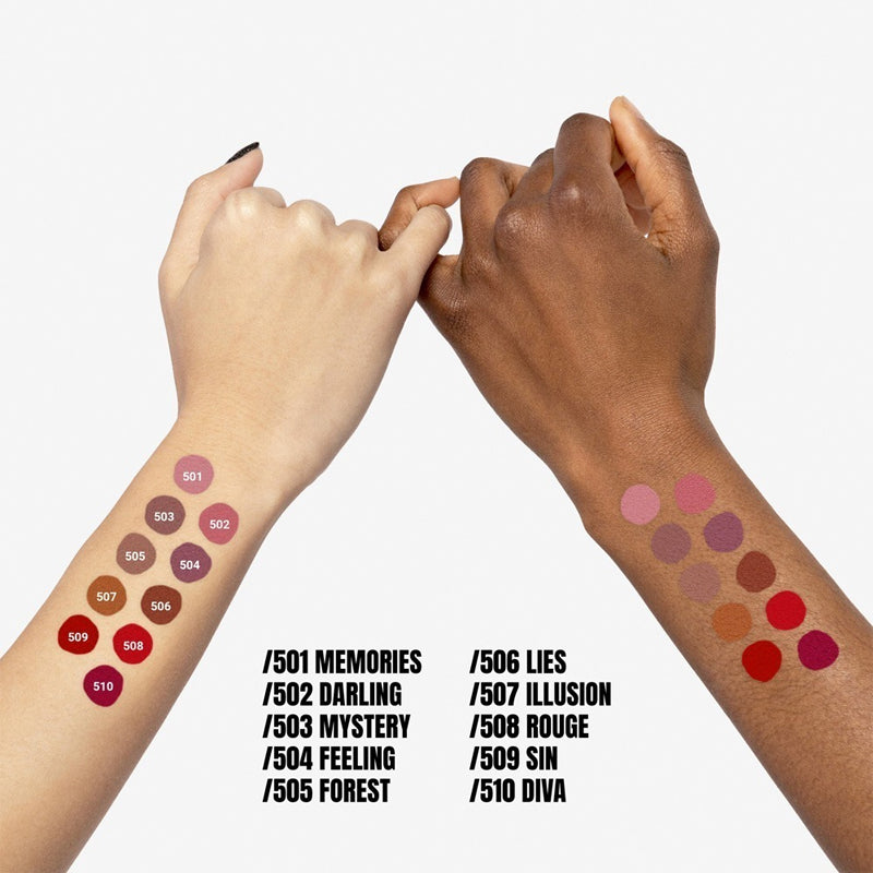 RYBELLA Charming Matt Liquid Lipstick Rossetto Liquido Opaco N° 501 - MEMORIE 4.7ml