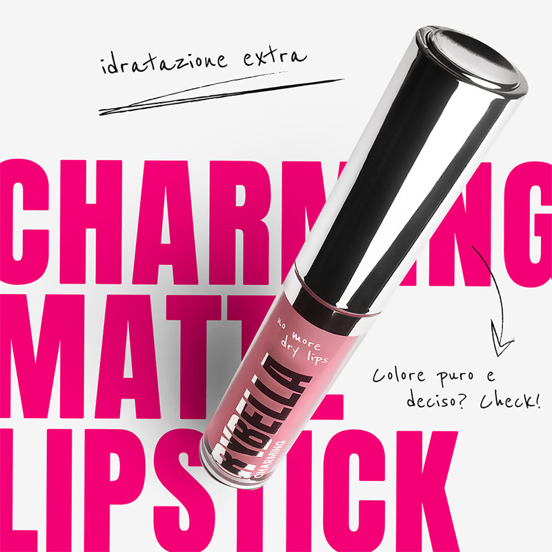 RYBELLA Charming Matt Liquid Lipstick Rossetto Liquido Opaco N° 505 - FOREST 4.7ml