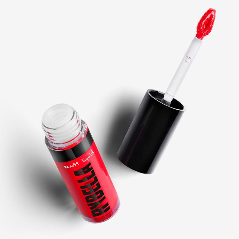 RYBELLA Matt Liquid Lip Color Rossetto Liquido N° 07 - TRUE RED 4.5ml