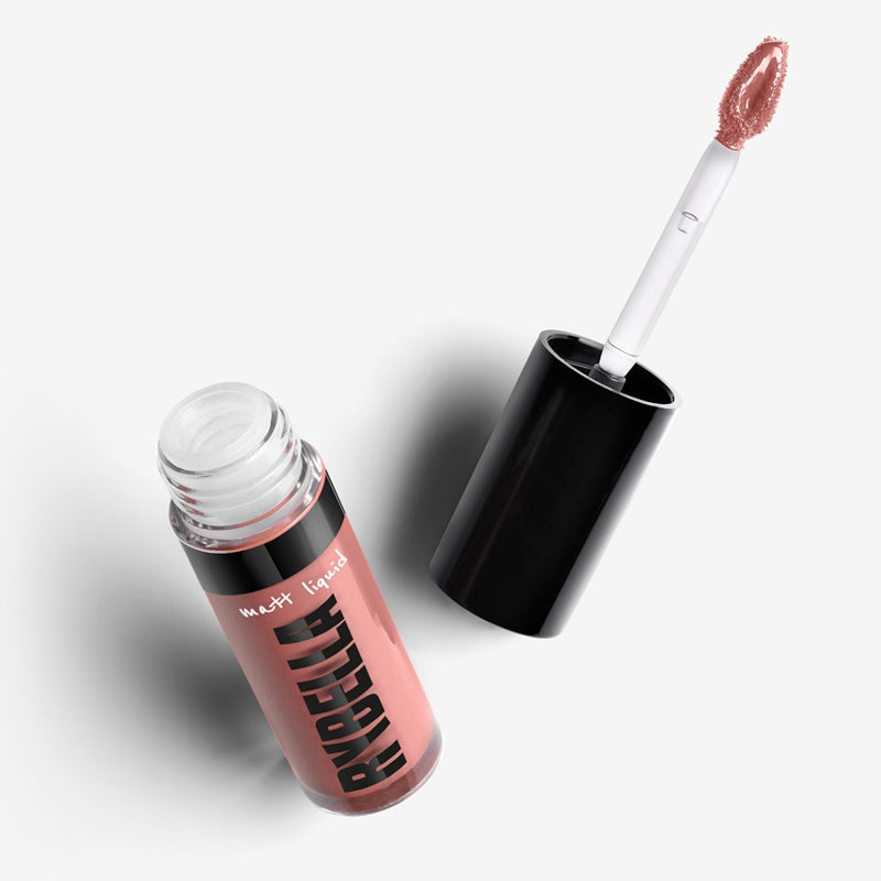 RYBELLA Matt Liquid Lip Color Rossetto Liquido N° 14 - DEEP ROSE 4.5ml