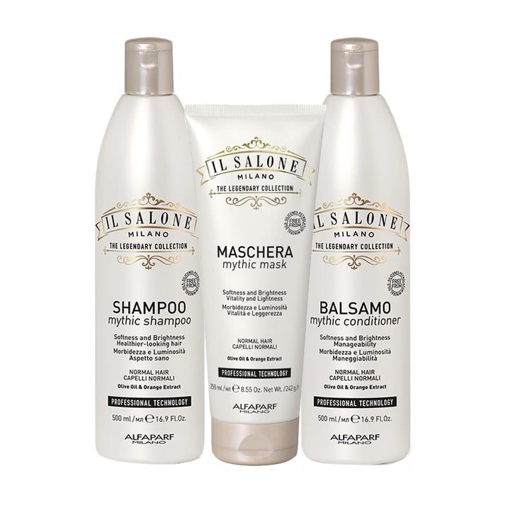 ALFAPARF MILANO Kit Il Salone Mythic Shampoo 500ml + Mask 250ml + Conditioner 500ml