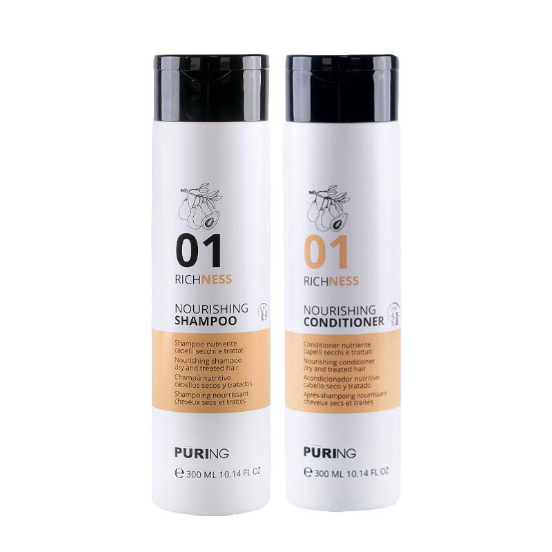 PURING Kit Richness Nourishing Shampoo 01 300ml + Conditioner 300ml