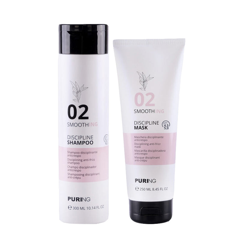 PURING Kit Smoothing Discipline Shampoo 02 300ml + Mask 250ml