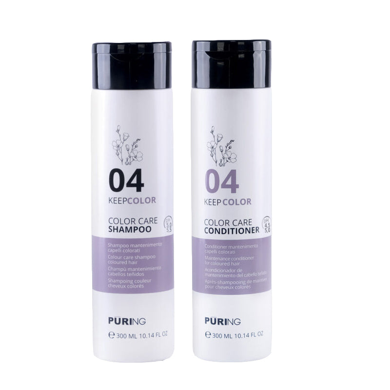 PURING kit Keepcolor Color Care Shampoo 04 300ml + Conditioner 300ml