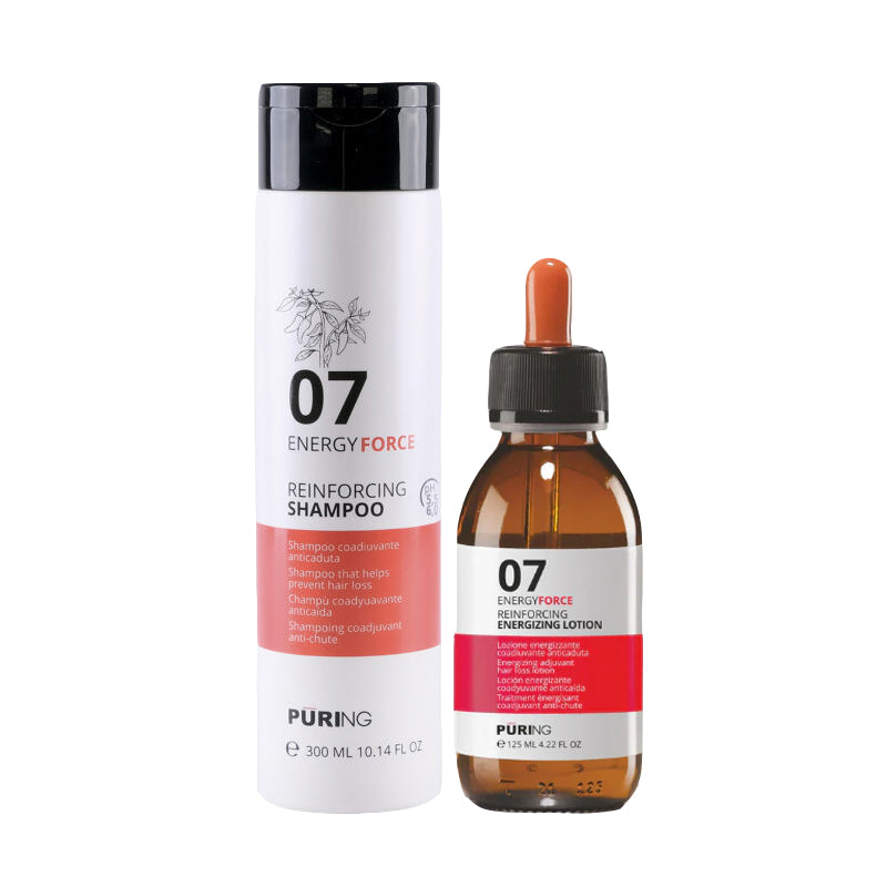PURING Kit Energyforce Reinforcing Shampoo 07 300ml + Energizing Lotion 125ml