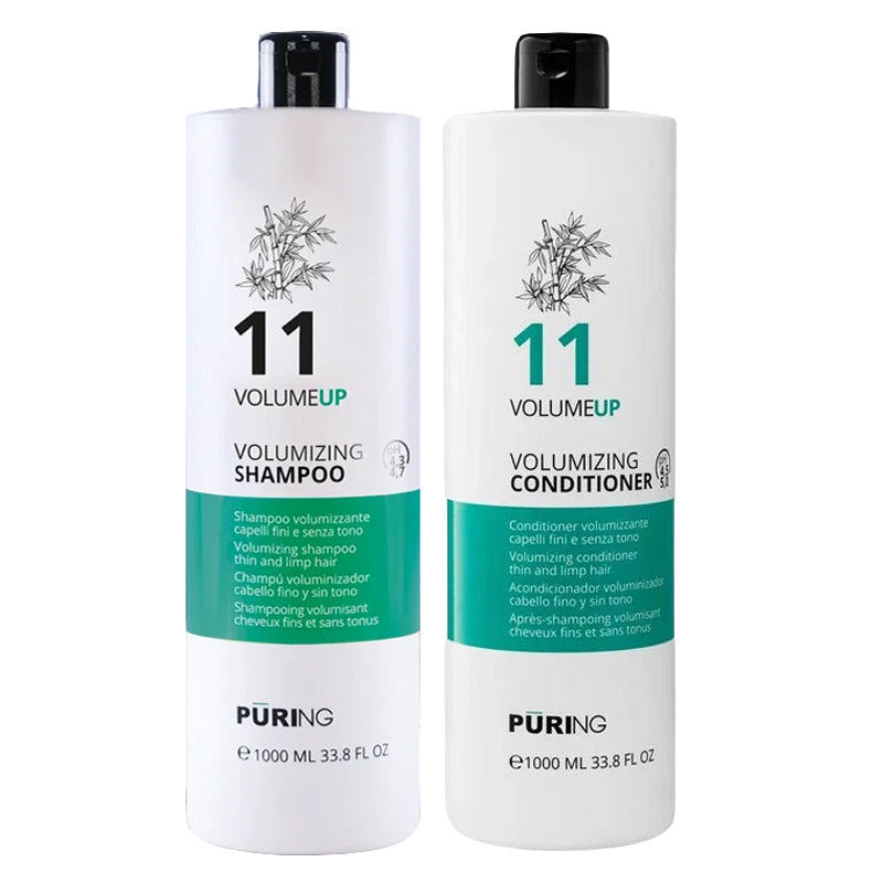 PURING Kit VolumeUp Volumizing Shampoo 11 1000ml + Conditioner 1000ml