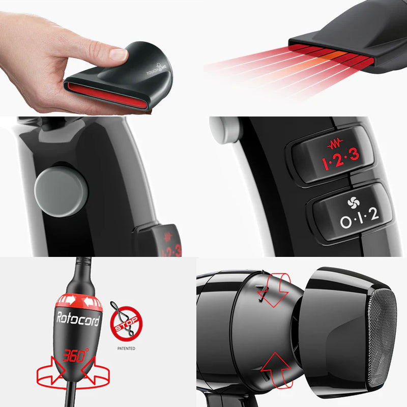VALERA Salon Exclusive Asciugacapelli 369 Light Plus Rotocord 2100W