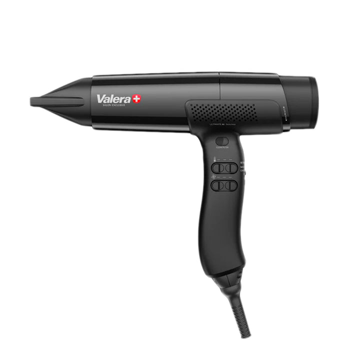 VALERA Salon Exclusive Asciugacapelli Ultimate AI Night Black Rotocord 2000W