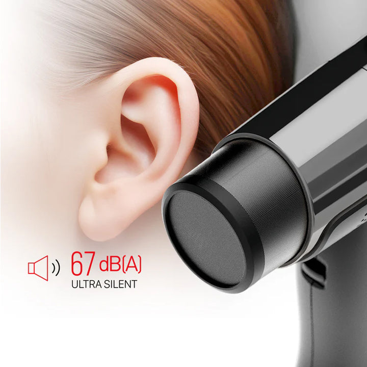 VALERA Salon Exclusive Asciugacapelli Ultimate AI Night Black Rotocord 2000W