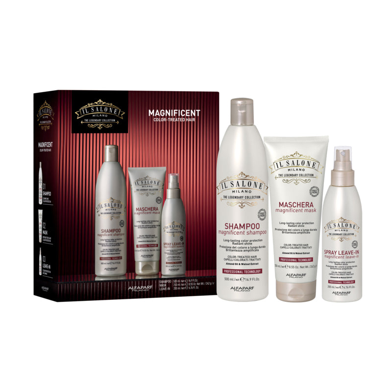 ALFAPARF MILANO Set Il Salone Magnificent Shampoo 250ml + Mask250 + Spray leave In 200ml