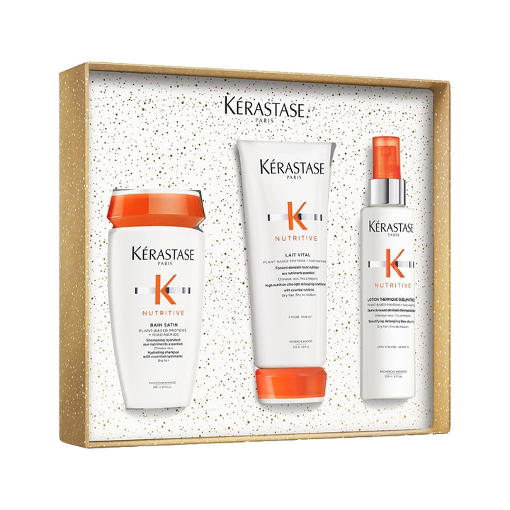 KERASTASE Set Holiday Nutritive Shampoo 250ml + Conditioner 200ml + Lotion 150ml