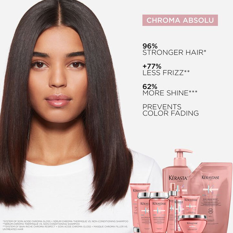 KERASTASE Set Holiday Chroma Absolu Shampoo 250ml + Conditioner 200ml + Serum 150ml