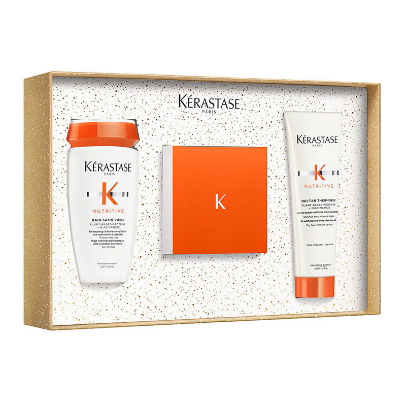 KERASTASE Set Holiday Nutritive Shampoo 250ml + Mask 200ml + Nectar Thermique 150
