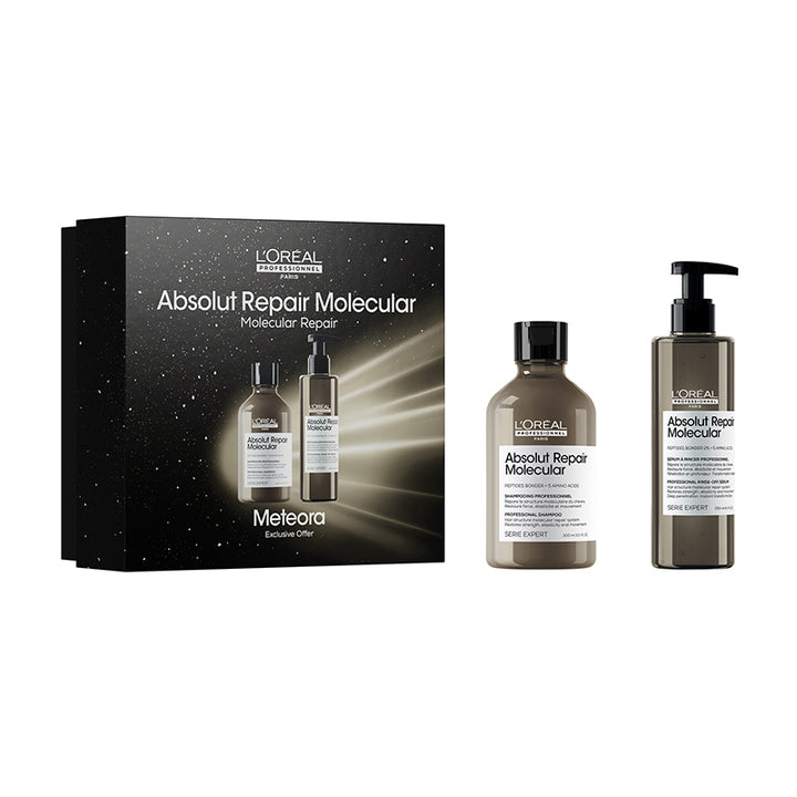 L'OREAL Set Xmas Serie Expert Absolut Repair Molecular Meteora Shampoo 300ml + Serum 250ml