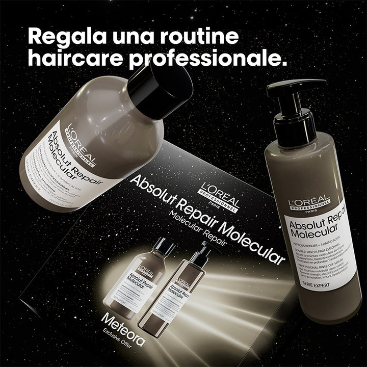 L'OREAL Set Xmas Serie Expert Absolut Repair Molecular Meteora Shampoo 300ml + Serum 250ml