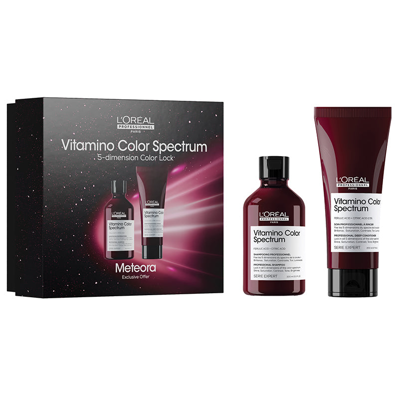 L'OREAL Set Xmas Serie Expert Vitamino Color Spectrum Meteora Shampoo 300ml + Conditioner 200ml