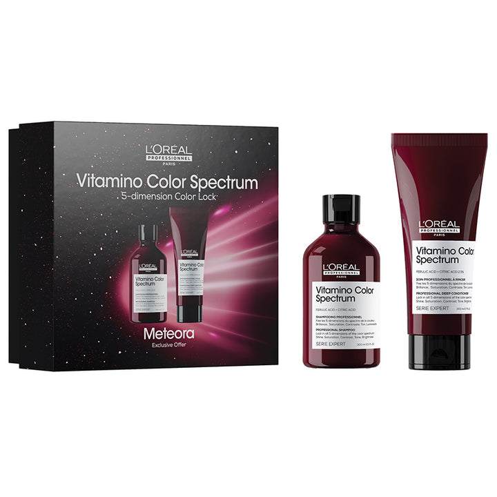 L'OREAL Set Xmas Serie Expert Vitamino Color Spectrum Meteora Shampoo 300ml + Conditioner 200ml