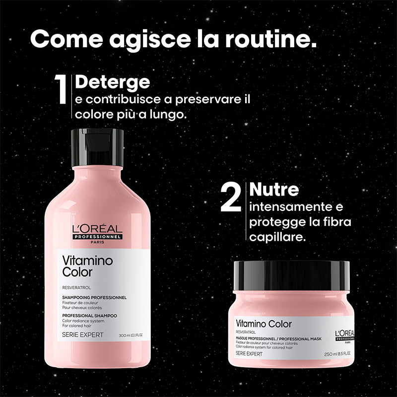 L'OREAL Set Xmas Serie Expert Vitamino Color Meteora Shampoo 300ml + Mask 250ml
