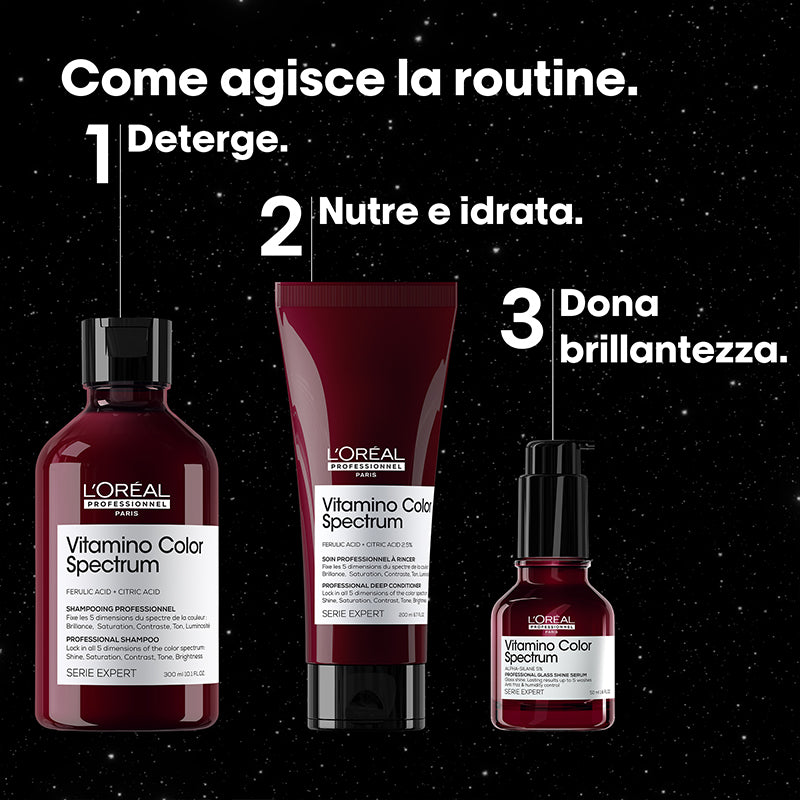 L'OREAL Set Xmas Serie Expert Vitamino Color Meteora Shampoo 300ml + Conditioner 200ml + Serum 50ml