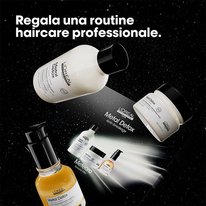 L'OREAL Set Xmas Serie Expert Metal Detox Meteora shampoo 300ml + Mask 250ml + Oil 50ml