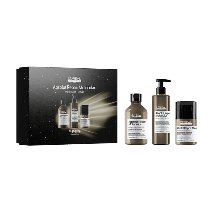 L'OREAL Set Xmas Serie Expert Absolut Repair Molecular Meteora Shampoo 300ml + Serum 250ml + Mask 50ml