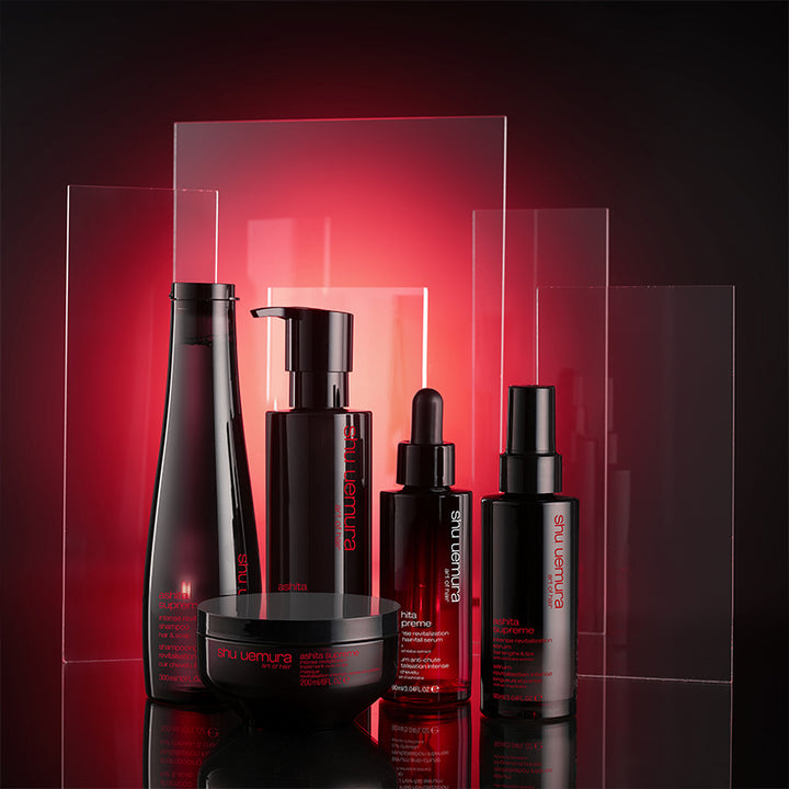 SHU UEMURA Set Xmas Ashita Supreme shampoo 300ml + Mask 250ml