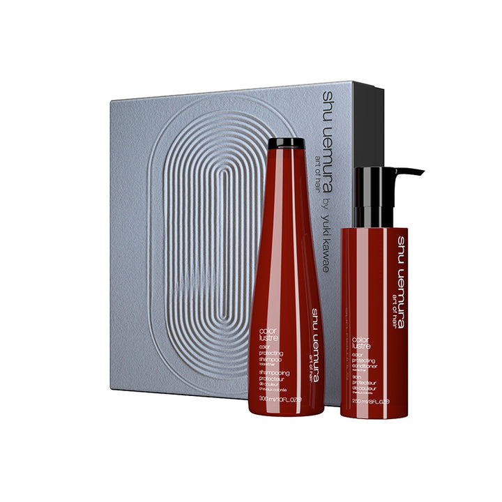 SHU UEMURA Set Xmas Color Lustre Shampoo 300ml + Conditioner 250ml