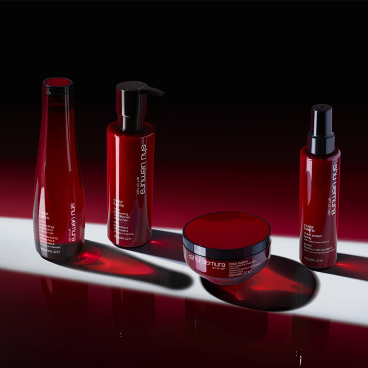 SHU UEMURA Set Xmas Color Lustre Shampoo 300ml + Conditioner 250ml