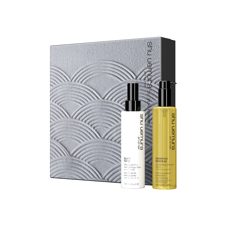 SHU UEMURA Set Xmas Essence absolue 150ml + Izumi Tonic Siero 150ml