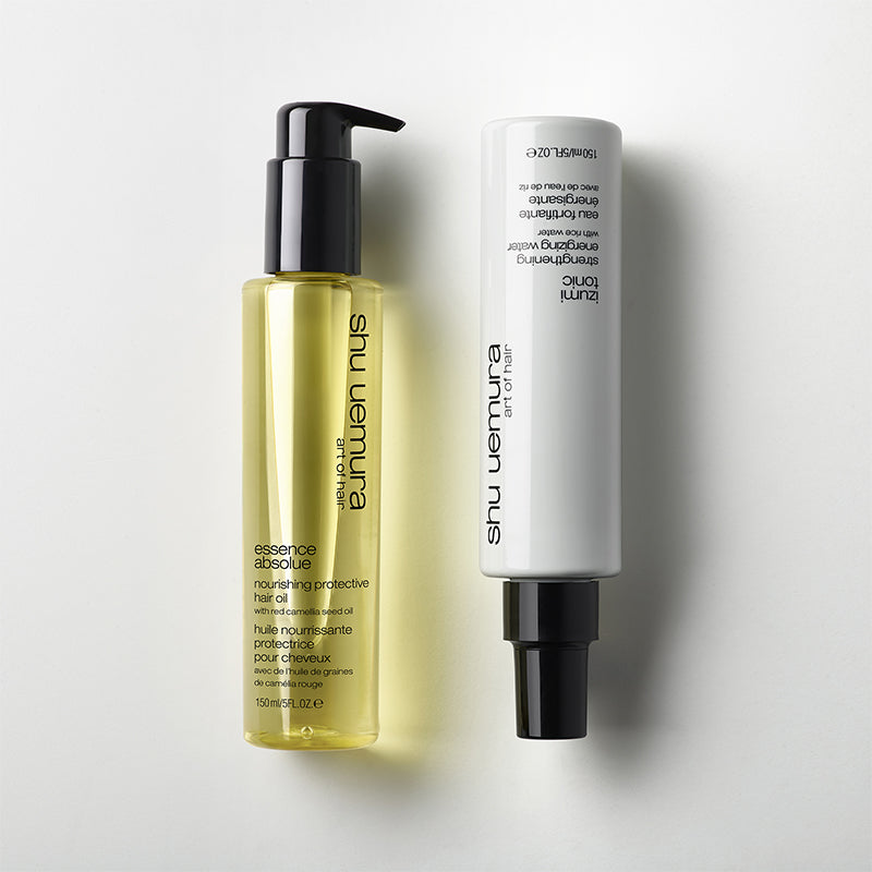SHU UEMURA Set Xmas Essence absolue 150ml + Izumi Tonic Siero 150ml