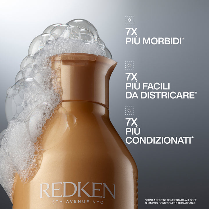 REDKEN Set Holiday All Soft Shampoo 300ml + Mask 250ml + Conditioner 300ml