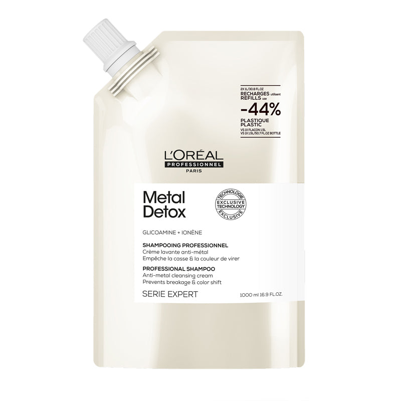 L'OREAL Serie Expert Refill Metal Detox Shampoo 1000ml
