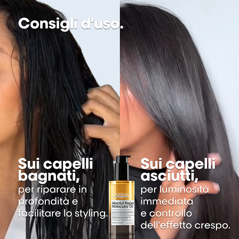 L'OREAL Serie Expert Absolut Repair Molecular Bi-Phase Oil 90ml