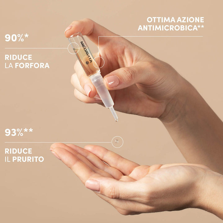 MEDAVITA Puroxine Anti-Dandruff Lozione Fiale Limited Edition 12x6ml