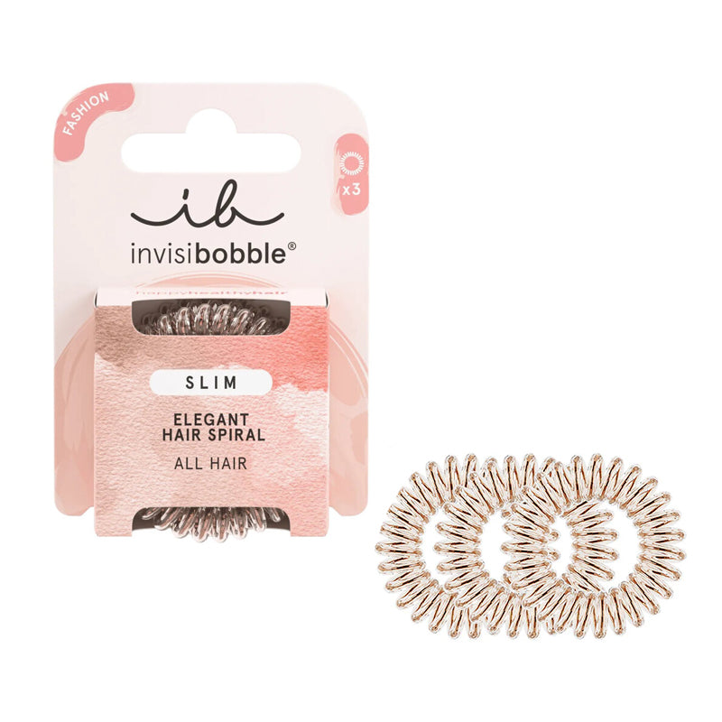 INVISIBOBBLE Slim Bronze Me Pretty 3pz