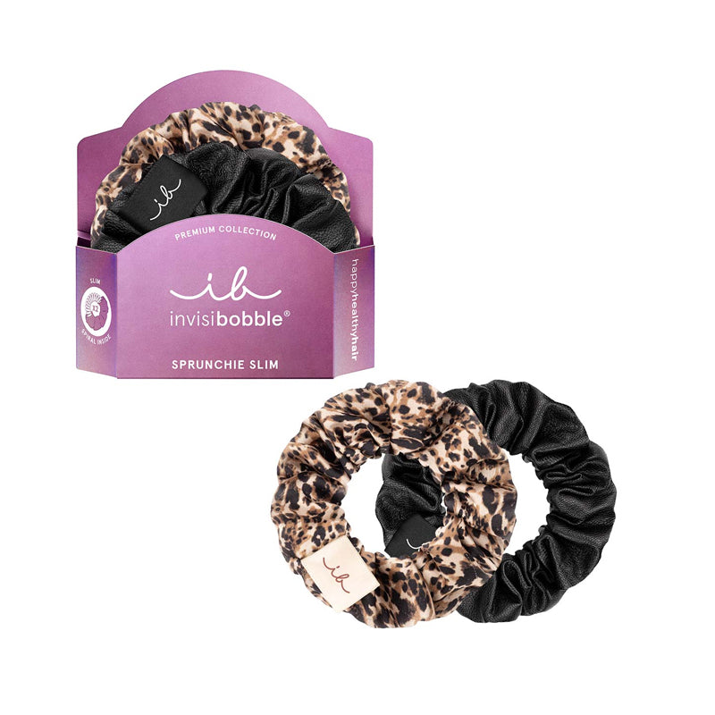 INVISIBOBBLE Sprunchie Slim Premium Leo Is the New Black 2pz