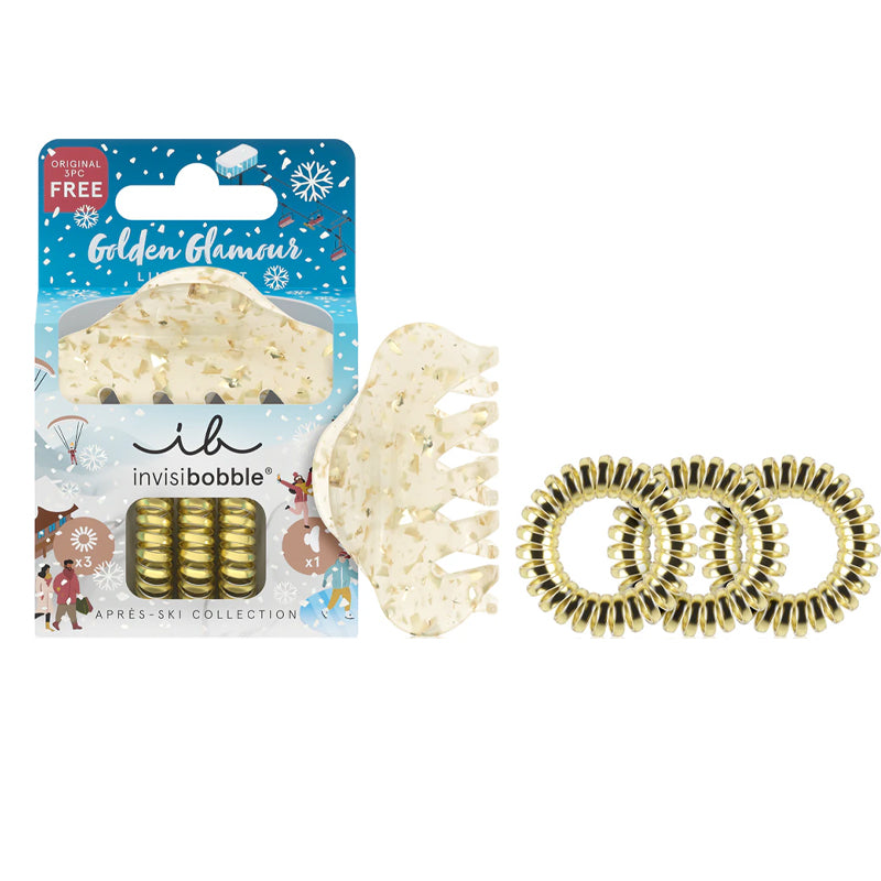 INVISIBOBBLE Set Sprunchie Après Ski Golden Glamour 4pz