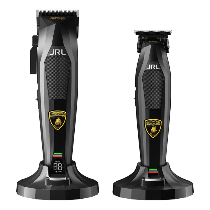 JRL PROFESSIONAL Set X Lamborghini Diamante Professional Clipper & Trimmer Black