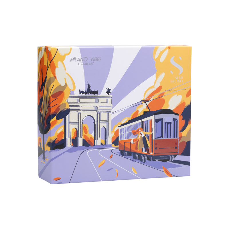 ALFAPARF MILANO Set Holiday Semi Di Lino Smooth Shampoo 250ml + Mask 200ml + Leave In 125m