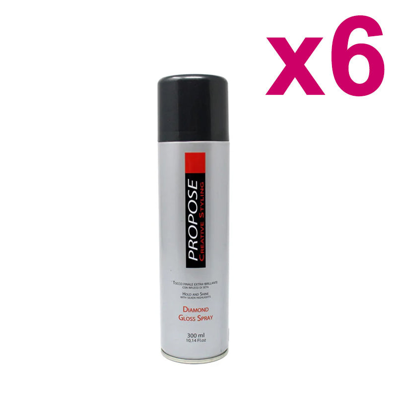 PROPOSE Creative Styling Lacca Hold And Shine 6 Pezzi x 300ml