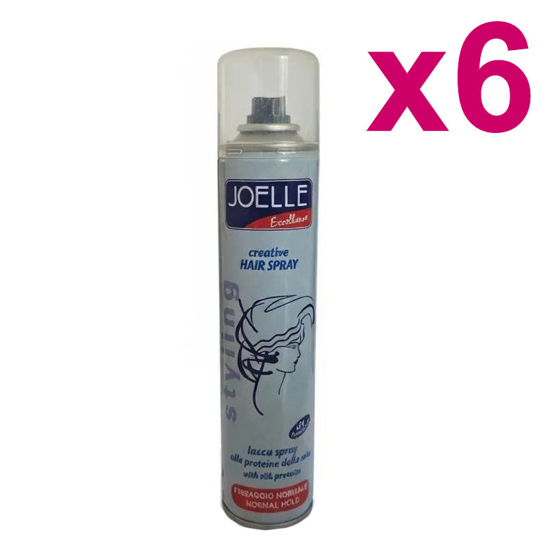 JOELLE Excellence Styling Lacca Fisaggio Normale 6 Pezzi x 300ml