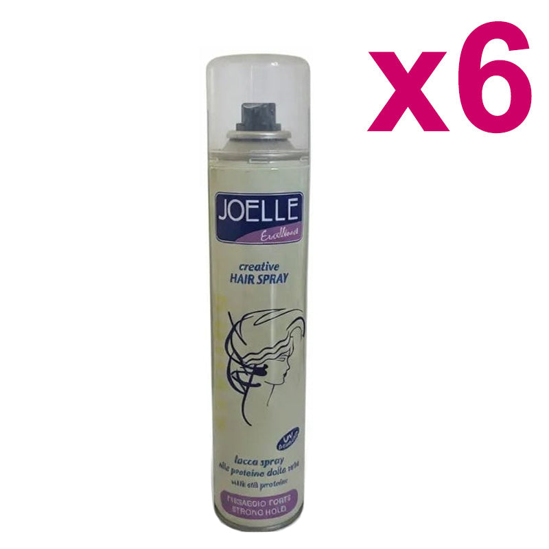 JOELLE Excellence Styling Lacca Fisaggio Forte 6 Pezzi x 300ml