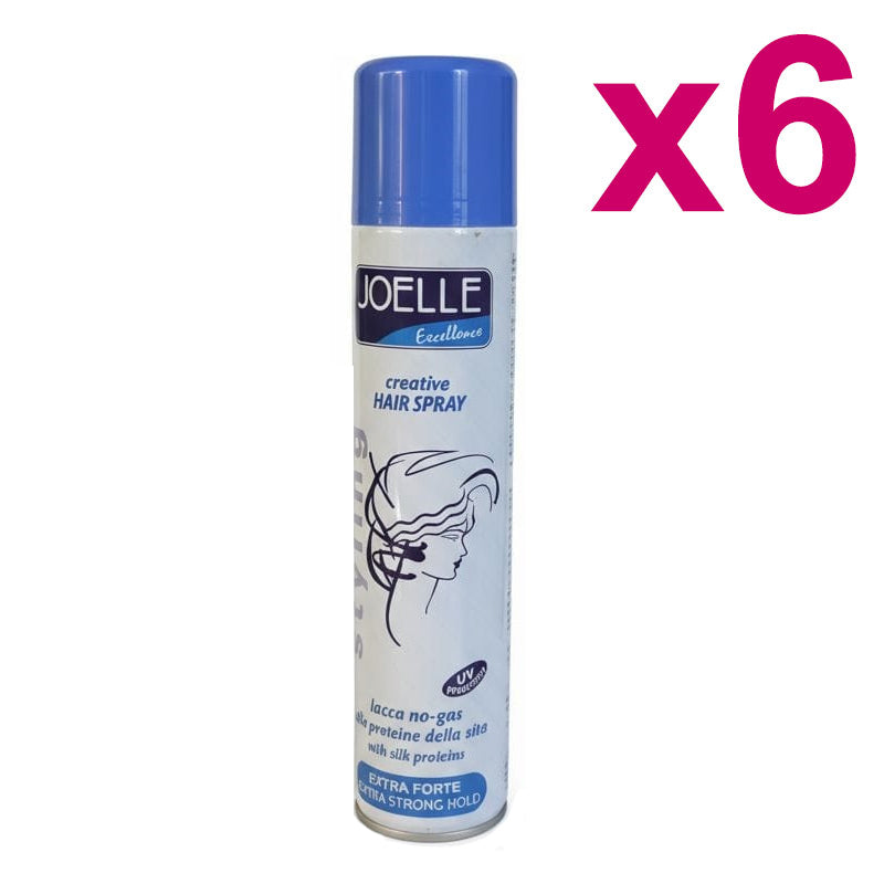 JOELLE Excellence Styling Lacca No Gas Extra Forte 6 Pezzi x 300ml