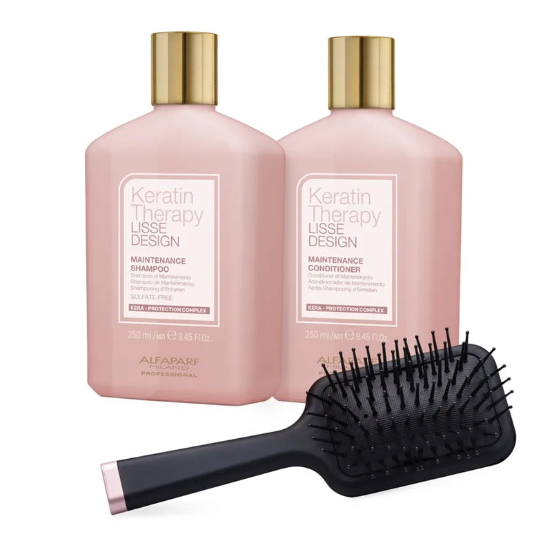 ALFAPARF MILANO Set Keratin Therapy Lisse Design Revitalizing Shampoo 250ml + Conditioner 250ml