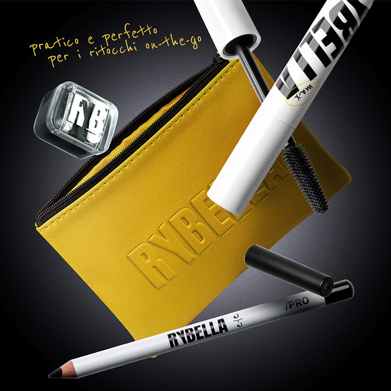 RYBELLA Set Eye'M With You Mascara 15ml + Matita Occhi 1.1 + Temperamatite Yellow