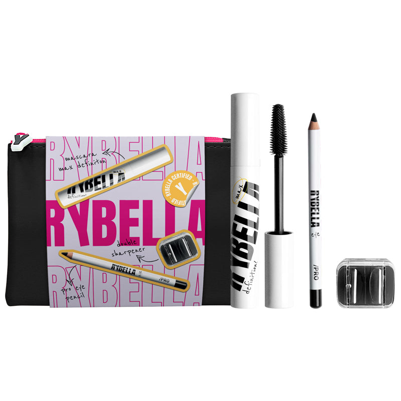 RYBELLA Set Eye'M With You Mascara 15ml + Matita Occhi 1.1 + Temperamatite Black