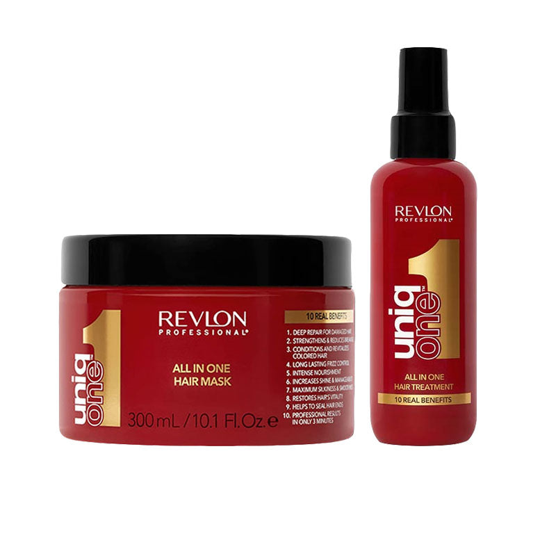 UNIQ ONE Kit All In One Hair Mask 300ml + Treatment Classic Fragrance 150ml