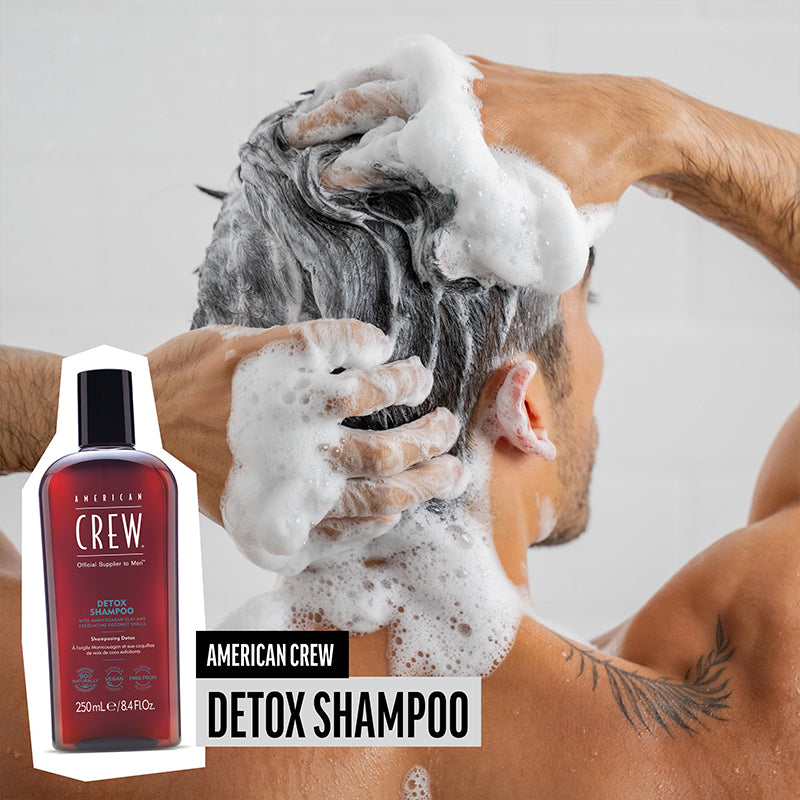 AMERICAN CREW Kit Detox Shampoo 250ml + Fiber 85gr