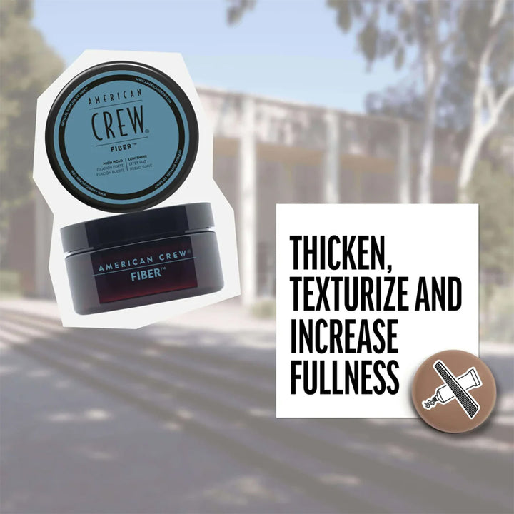 AMERICAN CREW Kit Detox Shampoo 250ml + Fiber 85gr