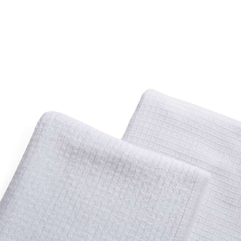 BARBURYS Set Face Towel Cotton White 50cmx80cm 6pz